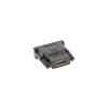 Adapter Lanberg AD-0010-BK (HDMI F - DVI-D (24+1) M; kolor czarny)