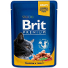 BRIT Cat Pouches Family Plate - mokra karma dla kota - 12 x 100g