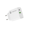 NATEC ŁADOWARKA SIECIOWA RIBERA USB-A + USB-C 20W POWER DELIVERY BIAŁA NUC-2061