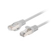 PATCHCORD KAT.6 FTP 1M SZARY FLUKE PASSED LANBERG 10-PACK