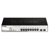 D-Link DGS-1210-08P Zarządzany L2 Gigabit Ethernet (10/100/1000) Obsługa PoE Czarny
