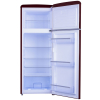 Lodówka Amica RETRO KGC15631R (550mm x 1440mm x 615 mm; 164 l; Klasa A++; kolor bordowy)