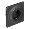 FIBARO Gniazdo Walli Outlet type F FGWOF-011-8 antracyt