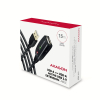 Axagon ADR-215 USB 2.0 A-M -> A-F active extension/repeater cable 15m - Kabel - Digital/Daten kabel USB USB A Czarny