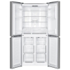 Lodówka z zamrażalnikiem dolnym Multi Door Total Full No Frost MPM-434-SBF-08 białe szkło