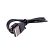 HILTON LED Obroża Silikonowa 1,4x0,8x40cm z USB dla psa