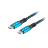 LANBERG KABEL USB-C M/M 4.0 0.5M 100W 8K 30HZ CA-CMCM-45CU-0005-BK