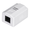 Gniazdo natynkowe Lanberg OU6-0001-W (RJ-45; kat. 6; UTP; kolor biały)