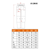NEO tools 81-290-M spodnie ochronne Czarny