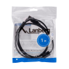 LANBERG KABEL USB-A -> USB-B M/M 1M (FERRYT, CZARNY) CA-USBA-11CC-0010-BK