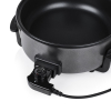 Tristar  | Wielofunkcyjna patelnia grillowa XL | PZ-9135 | Średnica 30 cm | Grill | 1500 W | Pokrywka w zestawie | Uchwyt stały | Czarny