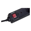 Listwa zasilająca ENERGENIE SPG5-C-10 (5 x VDE; 3m; kolor czarny)