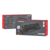 KLAWIATURA DLA GRACZY GENESIS THOR 404 TKL US PODŚWIETLENIE RGB MECHANICZNA CZARNA KAILH BOX BROWN
