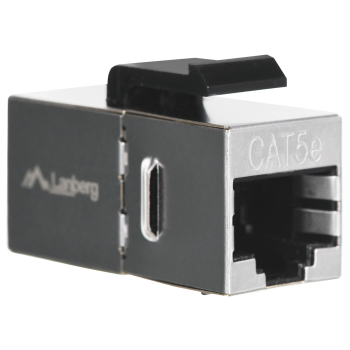 LANBERG ŁĄCZNIK KEYSTONE KAT.5 FTP RJ45->RJ45 ZŁĄCZKA SIECIOWA KSF5-3000
