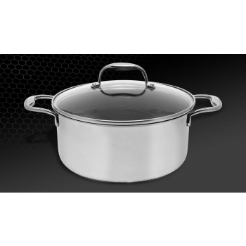 Garnek z pokrywką Kohersen Black Cube 24cm
