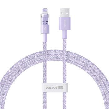 Kabel Baseus Gem 2.4A 1m (fioletowy)