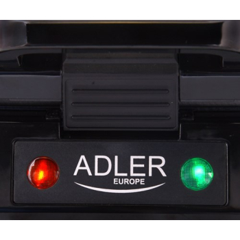 Gofrownica Adler AD 3036 (1500W; kolor srebrny)