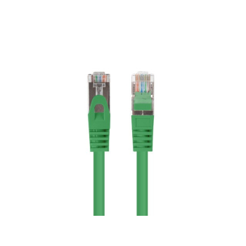 PATCHCORD KAT.6 FTP 0.5M ZIELONY FLUKE PASSED LANBERG 10-PACK