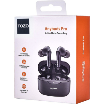 Słuchawki TWS TOZO Anybuds Pro Black