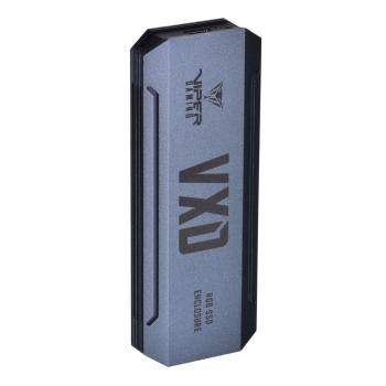 PATRIOT VXD obudowa SSD USB3.2 M.2 NVMe 1.3 do 2TB Aluminium RGB