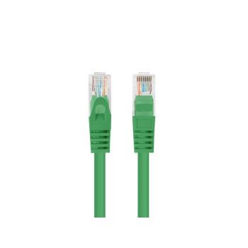PATCHCORD KAT.6 UTP 1M ZIELONY FLUKE PASSED LANBERG 10-PACK