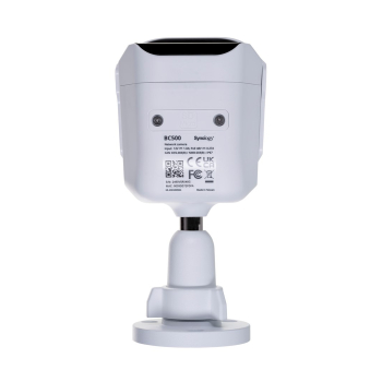 Synology Camera BC500, Bullet , 5 MP, 2.8 mm, H.264/H.265, MicroSD (up to 128 GB), White, IP67