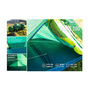 Namiot Vango Blade 200 Pamir Green