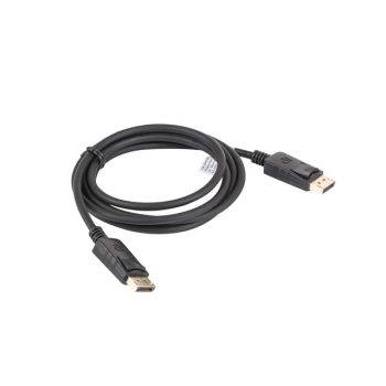 Kabel Lanberg  CA-DPDP-10CC-0018-BK (DisplayPort Męski - DisplayPort Męski; 1,8m; czarny)