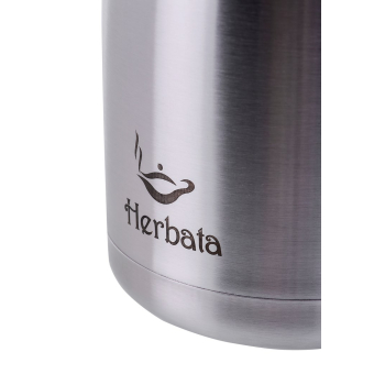 PROMIS DZBANEK STALOWY 2,0 L, NADRUK HERBATA TMH20