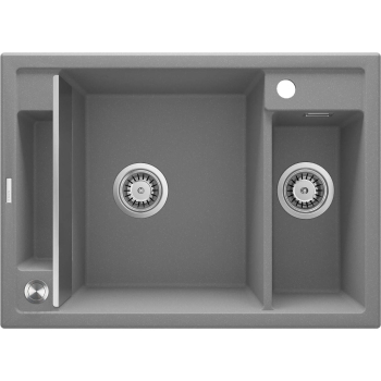 Zlewozmywak granitowy magnetyczny 1.5-komorowy ZRM S503 5908212095034