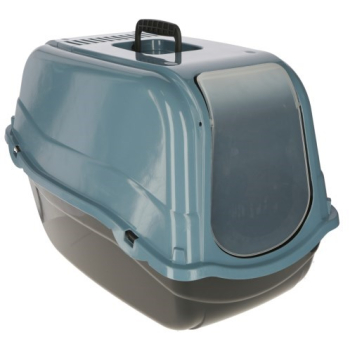KERBL Kuweta Emma Eco, czarno- niebieska,  57 cm x 39 x 41 cm