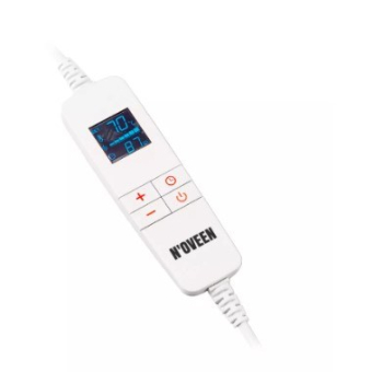 Koc elektryczny Noveen EB650 Grey super miękki 180x130cm