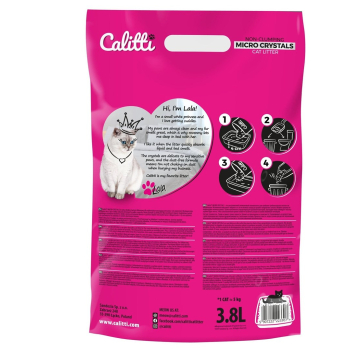 CALITTI Micro Crystals - żwirek silikonowy dla kota - 3,8l