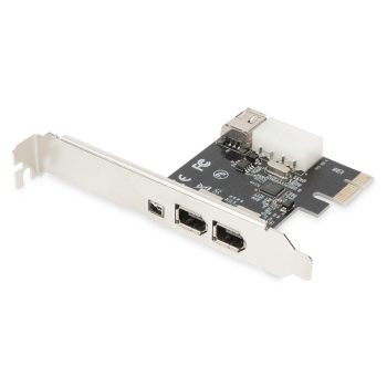 Digitus Karta PCI Express, Firewire 1394a (port 3+1)