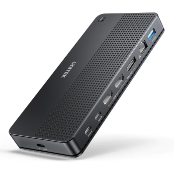 Unitek Przełącznik KVM 2 komputery 2 monitory 4K D1103A01