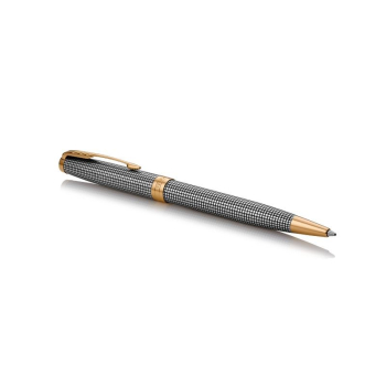 Długopis Parker Sonnet Chiselled Silver GT
