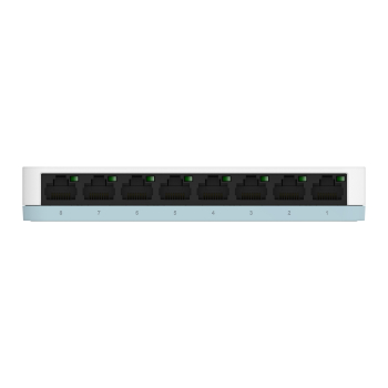 D-Link DGS-1008D/E łącza sieciowe Nie zarządzany Gigabit Ethernet (10/100/1000) Czarny