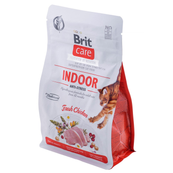 BRIT Care Grain-Free Adult Indoor Anti-Stress - sucha karma dla kota - 400 g