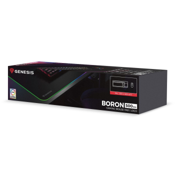 GENESIS Boron 500 XXL RGB Podkładka dla graczy Czarny