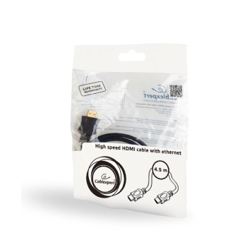 Kabel GEMBIRD CC-HDMI4L-6 (HDMI M - HDMI M; 1,8m; kolor czarny)