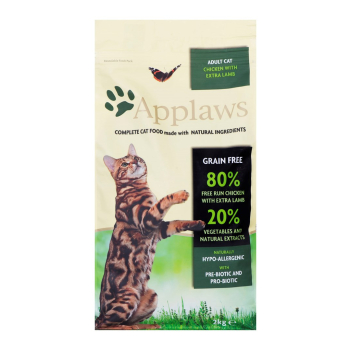 APPLAWS CAT Kurczak i Jagnięcina - karma dla kotów z wysoką zawartością mięsa - 2kg