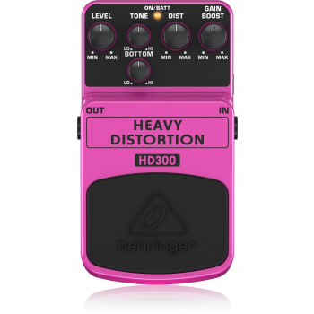 Behringer HD300 pedał z efektami Pedał ekspresji Czarny