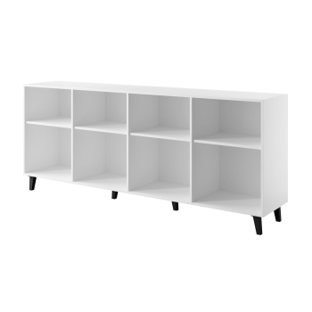 Komoda BARI 200x42x82 biały mat