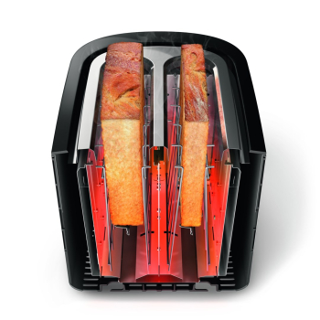 Toster  Philips  HD2637/90 (1000W; kolor czarny)