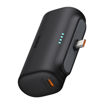 Powerbank Baseus Compact 5000mAh USB-C (czarny)