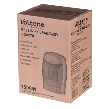 Grzejnik ceramiczny 1500W VO0278 Volteno