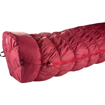 Deuter EXOSPHERE Dorosły Śpiwór spacerowy Ripstop Czerwony