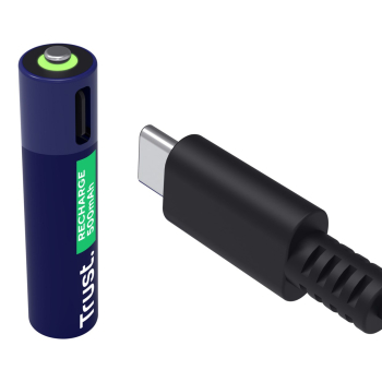 Baterie AAA Trust USB-C RECHARGEABLE BATTERIES 2P