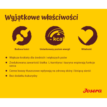 Josera Optiness Adult Karma dla psa 12,5kg