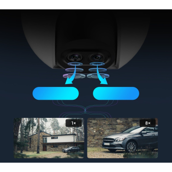 KAMERA IP EZVIZ C8PF (Dual Lens outdoor PTZ camera) (WYPRZEDAŻ)